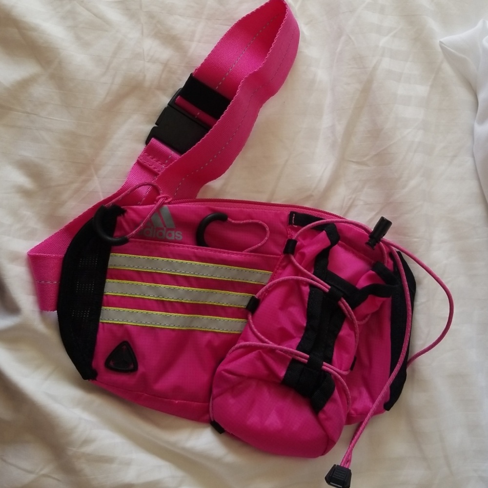 Adidas Pink Sporty Fanny Pack